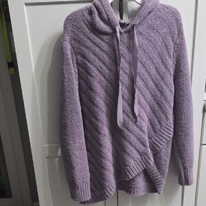Simply Vera Vera Wang Purple Cowl Neck Sweater
